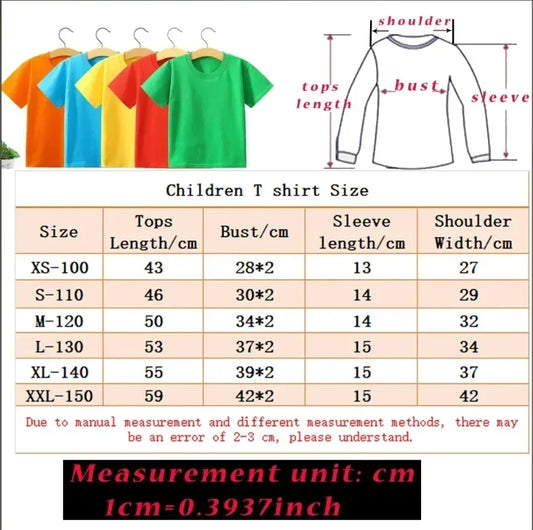 Gabby’s Dollhouse Kids T-Shirt – Cute Cartoon Cotton Pullover for Summer & Birthday Gifts