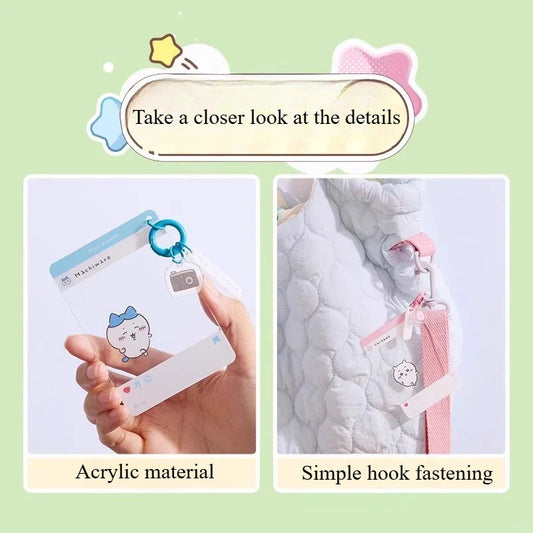Chiikawa Series Translucent Card Keychain Blind Bag – Random Collectible Mini Figures