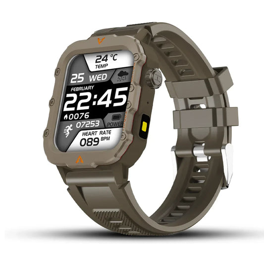 LAXASFIT Men's Sports Smart Watch – 1.71" Display, Bluetooth Calling, Blood Oxygen & LED Flashlight